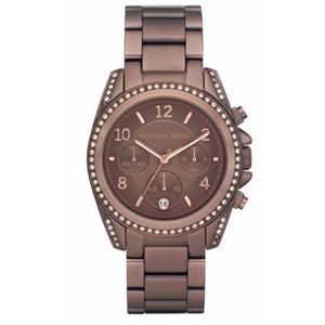 Michael Kors Blair Ladies Bronze Chronograph Watch
